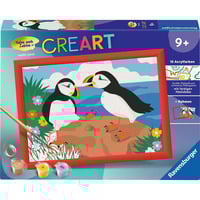 4005556258871 - CreArt - Papageientaucher Malen