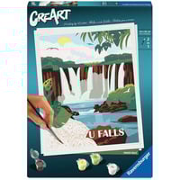 4005556258949 - Spiel CreArt Malen nach Zahlen Adults Trend - Iguazu Wasserfälle