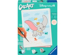4005556258994 - Malen nach Zahlen RAVENSBURGER CreArt Hello Baby Dumbo bunt Malvorlagen KinderB18cm H24cm für Erwachsene Made in Europe B18cm H24cm 4005556258994 - Malen nach Zahlen RAVENSBURGER CreArt Hello Baby Dumbo bunt Malvorlagen KinderB18cm H24cm für Erwachsene Made in Europe B18cm H24cm