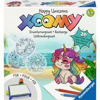 4005556259878 - Xoomy Erweiterungsset Happy Unicorns Malen