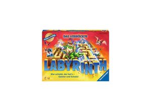 4005556269556 - Ravensburger 26955 Das verrückte Labyrinth - Spieleklassiker für 2 - 4 Personen