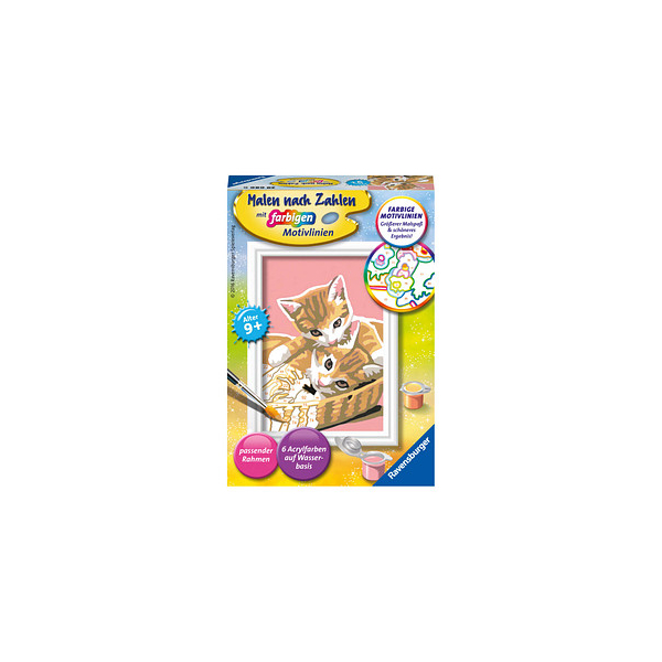 4005556296866 - Malen nach Zahlen - Jeder kann malen (Mal-Sets) Bildgröße 85 x 12 cm Ravensburger Malen nach Zahlen 29686 - Katzenbabys - Kinder ab 9 Jahren 4005556296866 - Malen nach Zahlen - Jeder kann malen (Mal-Sets) Bildgröße 85 x 12 cm Ravensburger Malen nach Zahlen 29686 - Katzenbabys - Kinder ab 9 Jahren