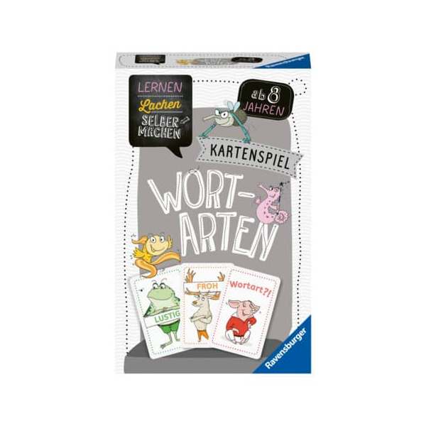 4005556803538 - Ravensburger 80353 - Lernen Lachen Selbermachen Wortarten Lernspiel Kartenspi 4005556803538 - Ravensburger 80353 - Lernen Lachen Selbermachen Wortarten Lernspiel Kartenspi
