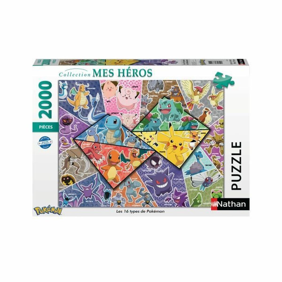 4005556873142 - Puzzle Pokémon 2000 Stücke 4005556873142 - Puzzle Pokémon 2000 Stücke