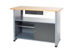 4005568141185 - Kupper - Küpper Werkbank 14118 120 cm breit 1 Schublade 1 offenes Fach mit Fachboden