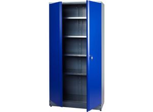 4005568702973 - Kupper - Küpper Hochschrank 70297 91x180x45 cm Doppeltür 4 Fachböden ultramarinblau - ultramarinblau