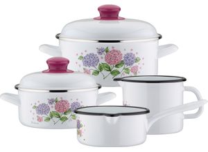4005643189972 - Topf-Set Hortensie Töpfe Gr + bunt (weiß bunt) Topfsets Topf Induktion 4005643189972 - Topf-Set Hortensie Töpfe Gr + bunt (weiß bunt) Topfsets Topf Induktion
