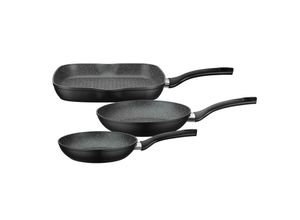 4005643209359 - Pfannen-Set Gourmet Granit 3-tlg inkl Grillpfanne