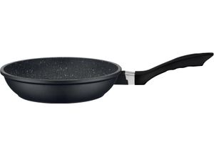 4005643415378 - Bratpfanne Gourmet Granit Pfannen Gr Ø 24 cm + Höhe 55 cm schwarz (schwarz graphit) Bratpfannen mit VITAFLON GRANIT Antihaft-Versiegelung Induktion