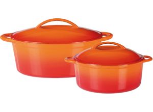 4005643717304 - Topf-Set Orange Shadow Töpfe Gr + orange Topfsets Topf Induktion