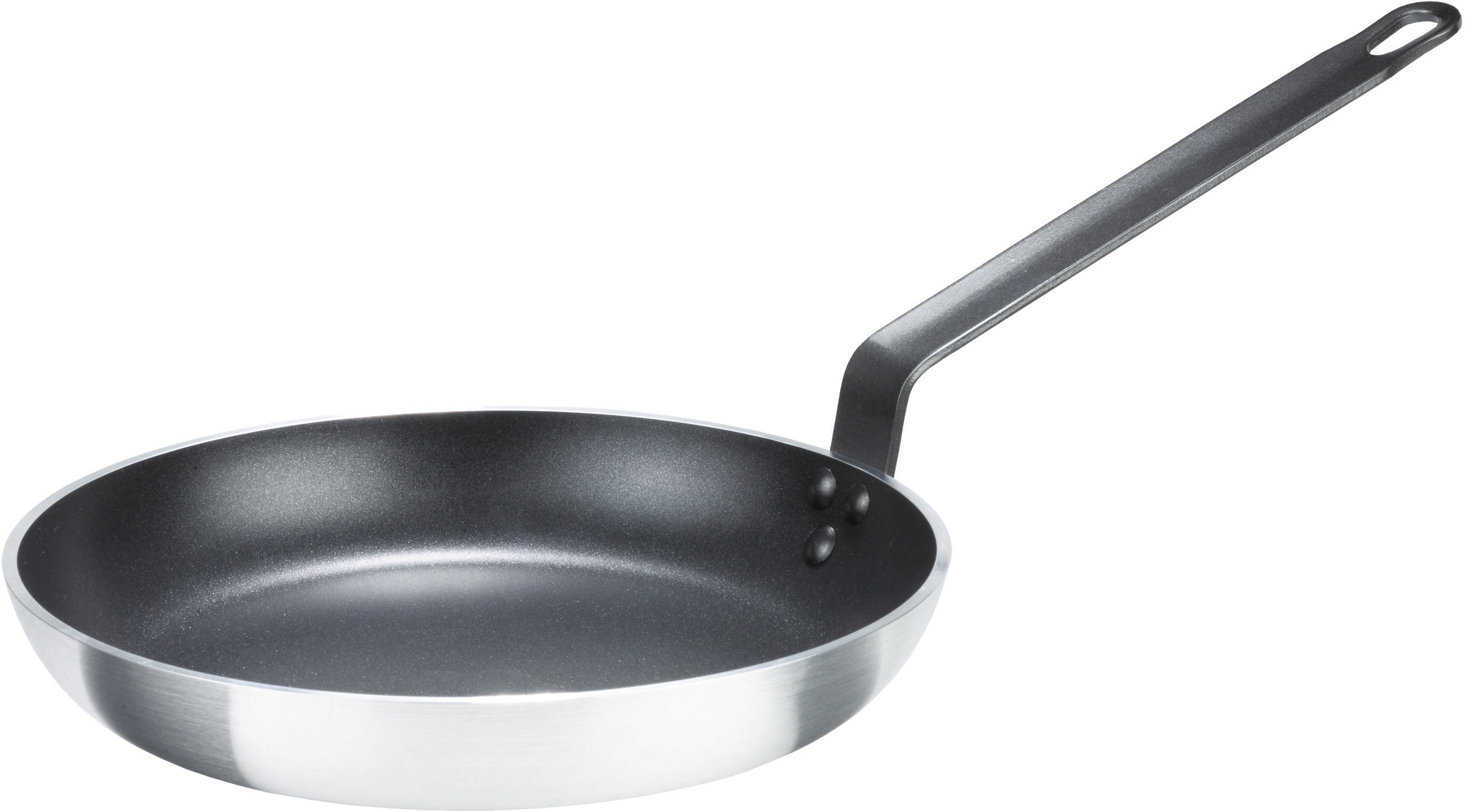 4005643860741 - Bratpfanne Gastro Lyoner Alu Pfannen Gr Ø 24 cm + Höhe 40 cm silberfarben (silber) Bratpfannen Gastro-Qualität Teflon Select Antihaft-Versiegelung Induktion