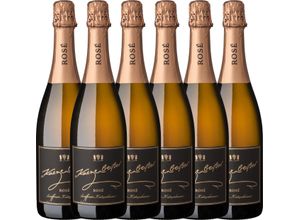 4005670019211 - Lauffener Katzenbeißer Schwarzriesling Rosé Sekt bA trocken 075l - 6er Karton