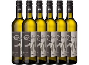 4005670251017 - Lauffener Schwarzriesling Schwarz Weiss weißgekeltert QbA 125 % vol 075 Liter - Inhalt 6 Flaschen