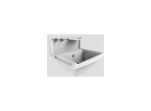 4005681044691 - Multiset Funktionsbecken Ausgußbecken granit 550x450mm m Seifenschale & 2 Haken 60005B60099 - Sanit 4005681044691 - Multiset Funktionsbecken Ausgußbecken granit 550x450mm m Seifenschale & 2 Haken 60005B60099 - Sanit