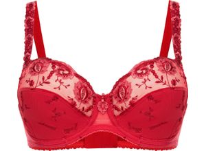 4005693216864 - CONTURELLE felina Provence Bügel-BH Stickerei floral für Damen rot 80B