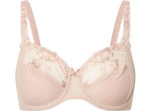 4005693414734 - felina Belle Jolie Bügel-BH florale Stickerei Zierschleife für Damen rosa 85D