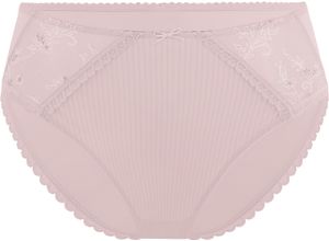 4005693460489 - CONTURELLE felina Mille Fleurs Klassischer Slip Spitzenband Schleife für Damen lila 42