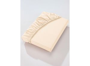 4005774798449 - Betttuch BIBERNA WITT-PBK-Bettlaken-temporär Gr B L 100 cm x 200 cm ecru St beige (ecru)