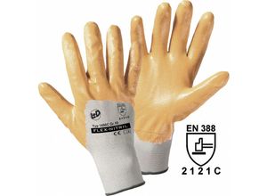 4005781049602 - Leipold+dohle Gmbh - l+d worky Flex-Nitril 1496C-M Polyester Arbeitshandschuh Größe (Handschuhe) 8 m en 388 cat ii 1