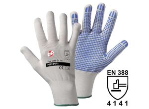 4005781114584 - Leipold+dohle Gmbh - l+d noppi 1145-8 Nylon Arbeitshandschuh Größe (Handschuhe) 8 m en 388 cat ii 1 Paar