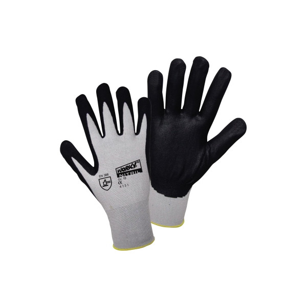 4005781115802 - Leipold+dohle Gmbh - l+d worky foam Nylon nitrile 1158-10 Nylon Arbeitshandschuh Größe (Handschuhe) 10 xl en 388 cat ii