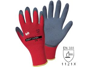 4005781491012 - PCE - l+d Griffy Soft Latex 14910-11 Polyester Arbeitshandschuh Größe (Handschuhe) 11 en 3882016 cat ii