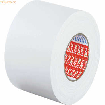 4005800044083 - 6 x Gewebeband tesaband 4651 Premium 50mmx50m weiß