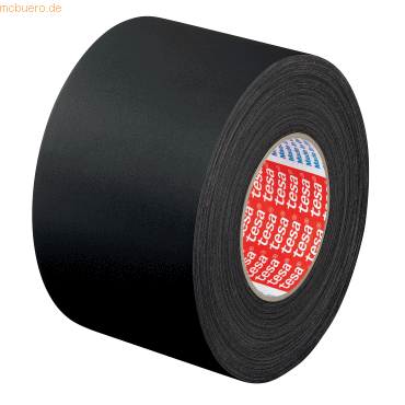 4005800050169 - 8 x Gewebeband tesaband 4651 Premium 38mmx25m schwarz