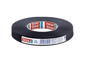 4005800057977 - tesa Gewebeband extra Power Perfect 57230 Schwarz 19 mm (B) x 50 m (L) Kunststoff Zellwollgewebe