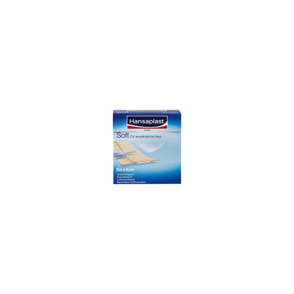 4005800203725 - Pflasterstrips Hansaplast 1009283 Soft 5m x 4cm Pflasterstrips 4005800203725 W Söhngen