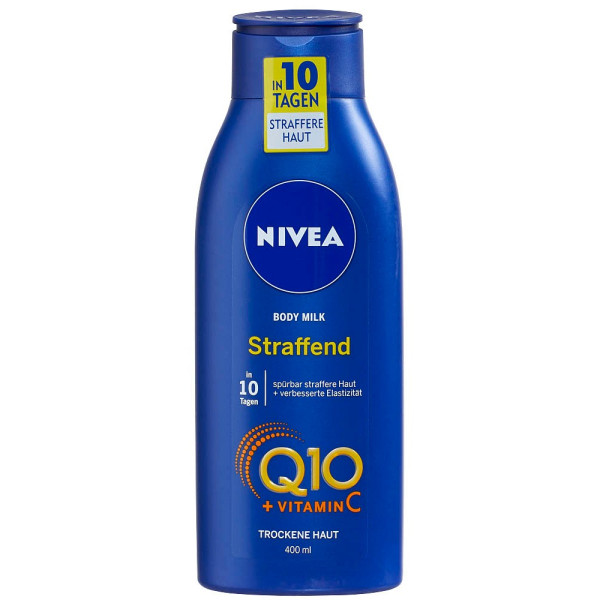 4005808701988 - NIVEA Body Q10 Plus Hautstraffende Body Milk  Körpermilch für eine straffere Haut mit verbesserter Elastizität 400 ml - Flasche