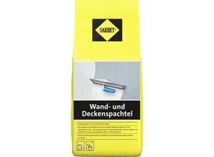 4005813624609 - Wand- und Deckenspachtel 5 kg Spachtelmassen - Sakret