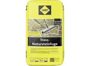 4005813664131 - Sakret - Trass-Natursteinfuge 6 - 30 mm grau 5 kg Fugenmörtel