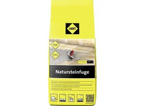 4005813805725 - Natursteinfuge 1 - 10 mm dunkelgrau 5 kg Fugenmörtel - Sakret