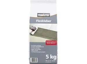 4005813947654 - Flexkleber Grau 5kg Fliesenkleber für Wand- & Bodenfließen Innen&Außen - Primaster