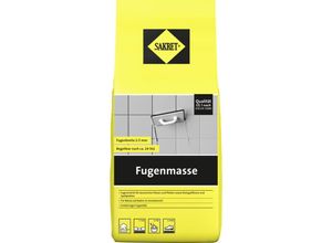 4005813948033 - Sakret - Fugenmasse 2 - 5 mm weiß 1 kg Fugenmörtel