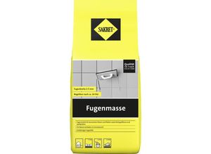 4005813948064 - Sakret - Fugenmasse 2 - 5 mm dunkelgrau 1 kg Fugenmörtel