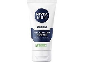 4005900626134 - NIVEA For Men Sensitive Gesichtspflege Pflege & Schutz mit Active Comfort System Formel 75 ml - Tube