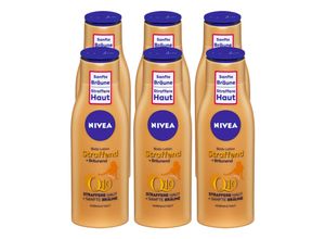 4005900714558 - NIVEA Body Lotion Q10 straffend + bräunend 200 ml 6er Pack