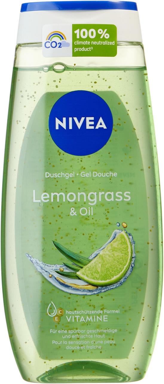 4005900933157 - NIVEA Duschgel Lemongrass & Oil Showergel für erfrischende und reichhaltige Pflege 250 ml - Flasche