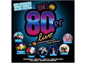 4005902510356 - Die 80er Live - Die größte 80er Party aller Zeiten (2 CDs) - Various (CD)