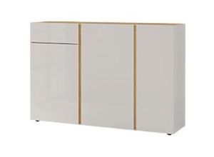 4005949252905 - GERMANIA 2529-575 GW-MESA Sideboard Melamin 1520 x 430 x 1030 mm Eiche Beige Hellbraun