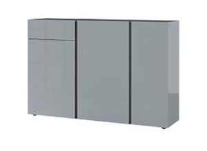 4005949252943 - GERMANIA 2529-587 GW-MESA Sideboard Melamin 1520 x 430 x 1030 mm Grau Silber