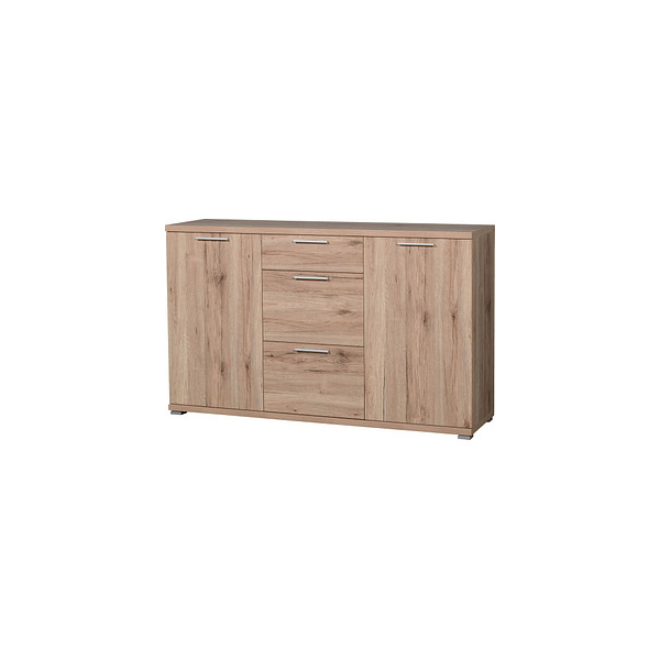 4005949320062 - Sideboard Top 3201-177 sanremo-eiche 2 Fachböden 1440 x 400 x 880 cm 4005949320062 GERMANIA