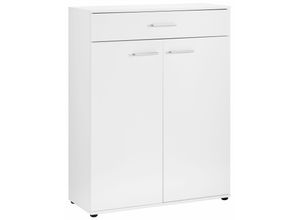4005949367517 - Schuhschrank GERMANIA 3675 Schränke Gr B H T 89 cm x 120 cm x 37 cm 2 St weiß Schuhschrank Schuhschränke Schränke