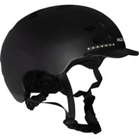 4005998855867 - Skater Helmet with Visor and LED Black Size M (55-58cm)