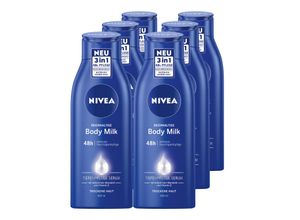 4006000083322 - NIVEA Body Milk 400 ml 6er Pack