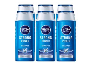 4006000158433 - NIVEA Pflegeshampoo Strong Power 250 ml 6er Pack 4006000158433 - NIVEA Pflegeshampoo Strong Power 250 ml 6er Pack