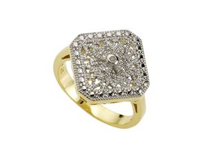 4006046162692 - Ring 925 - Sterling Silber Diamant weiß bicolor 00106ct (Größe 020 (637)) 4006046162692 - Ring 925 - Sterling Silber Diamant weiß bicolor 00106ct (Größe 020 (637))