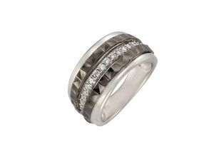 4006046210225 - Silber Ring 925 - Sterling Silber Zirkonia weiß Glänzend (Größe 058 (185))